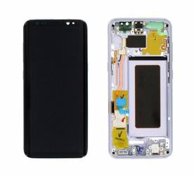 LCD Дисплей за Samsung SM-G950F Galaxy S8 с Тъч скрийн и рамка Виолетов (Orchid Gray) Оригинал